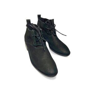 Eileen Fisher Rey Tumbled Nubuck Leather Bootie